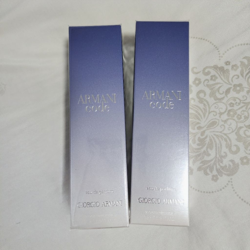 ขายแต่ของแท้ค่า น้ำหอม Armani Code Eau de parfum - 75 ml. ไซส์ใหญ่สุด Giorgio Armani อาร์มานี่ โค้ด หอมทน ตัวดัง หายาก