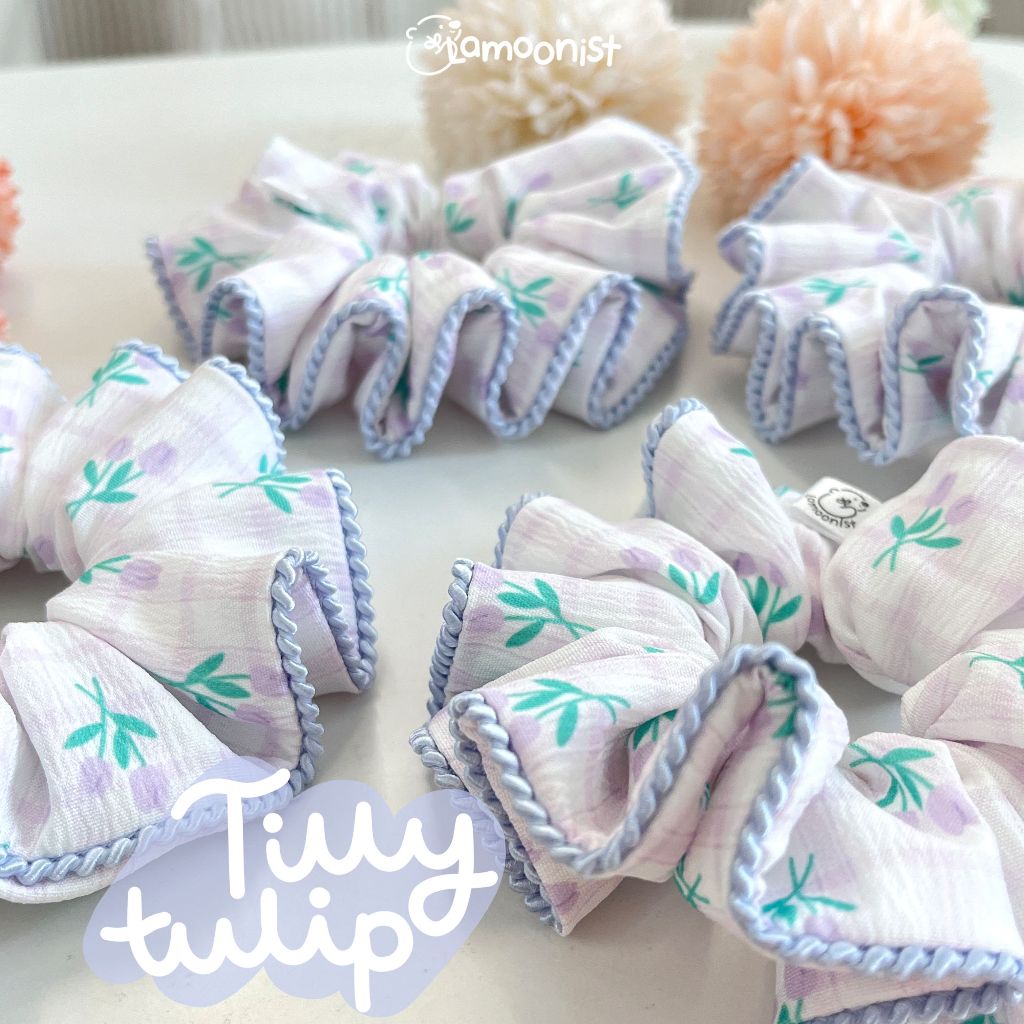 Lamoonist • Tilly tulip • scrunchies