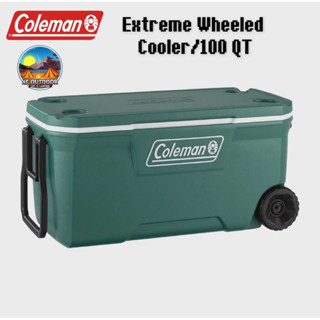 🇺🇸พร้อมส่ง🇺🇸Coleman Extreme Wheeled Cooler 85/100 QT สำหรับแ…