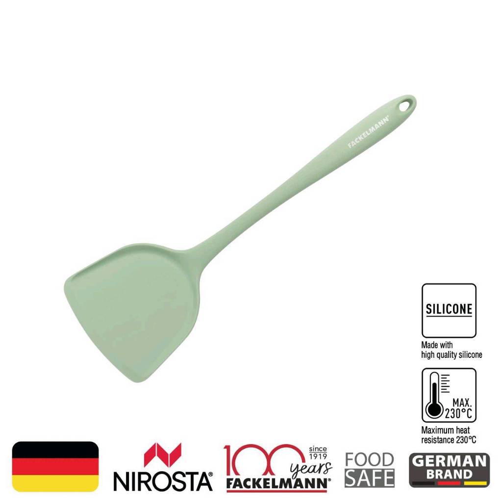 ตะหลิวซิลิโคน ทนความร้อนFACKELMANN Silicone Food Grade Turner  Heat Resistant 6944804572995