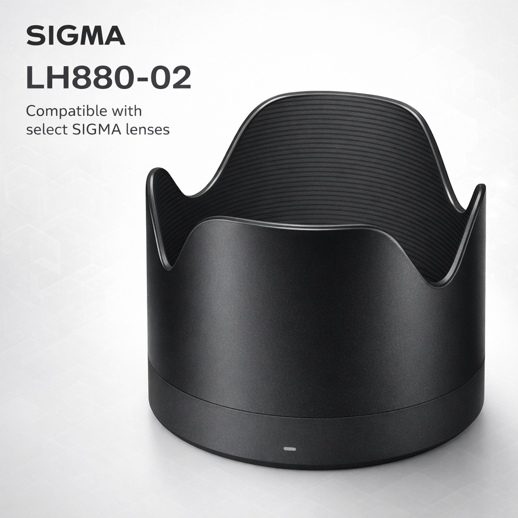 SIGMA เลนส์ฮูดแบบกลีบดอกไม้รุ่น LH880-02 | Petal Lens Hood สำหรับเลนส์ SIGMA ลดแสงแฟลร์