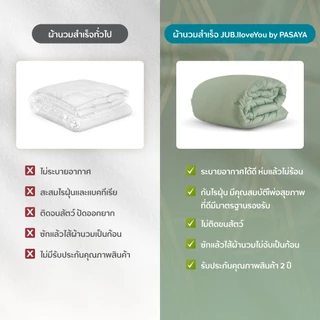 JUB.ILoveyou - ผ้าห่มนวมสำเร็จรูป 6 ฟุต , 3.5 ฟุต - SCANDI COLLECTION 460 SERIES