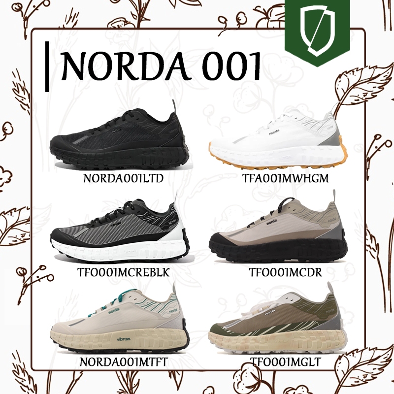 【ของแท้ 100%】รองเท้า รองเท้าวิ่ง NORDA 001 รองเท้าวิ่งเทรล