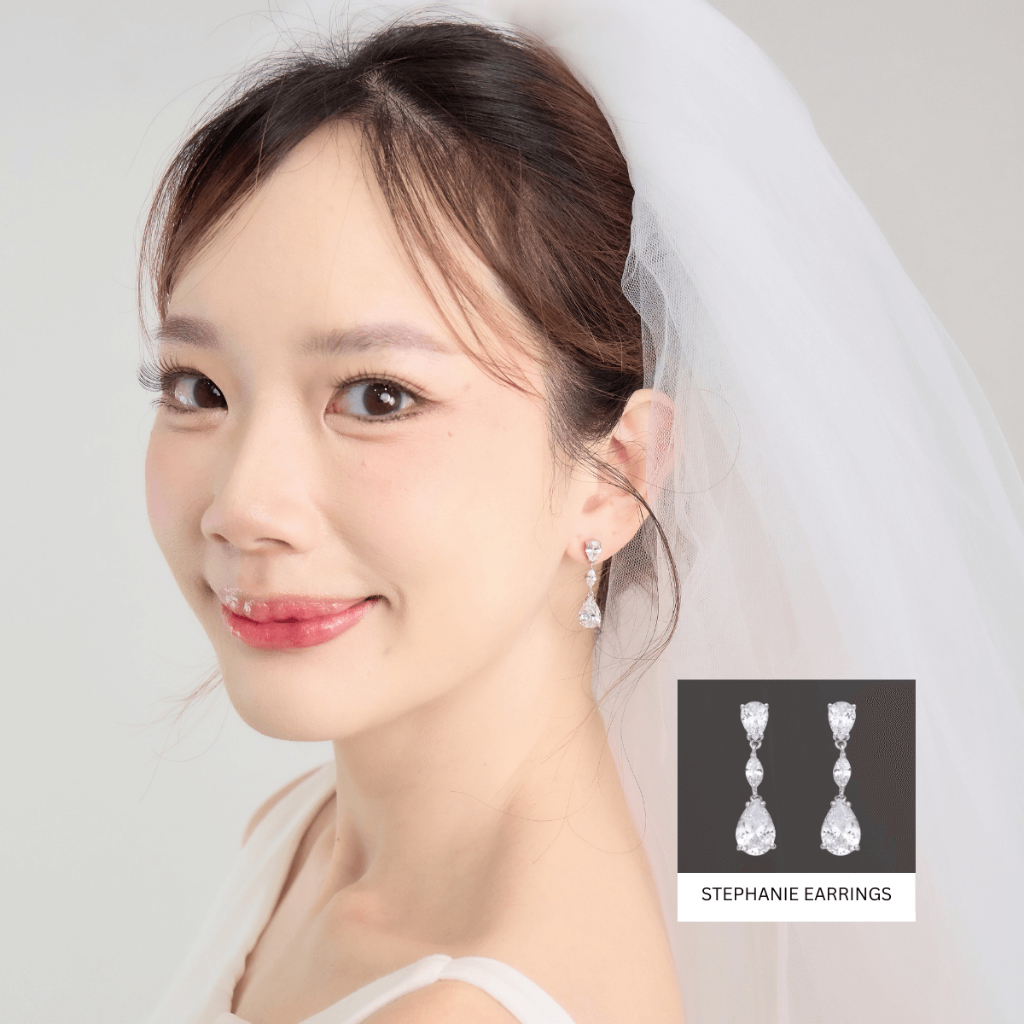 Kind Jewelry ต่างหู เจ้าสาว ต่างหูออกงาน Stephanie earring
