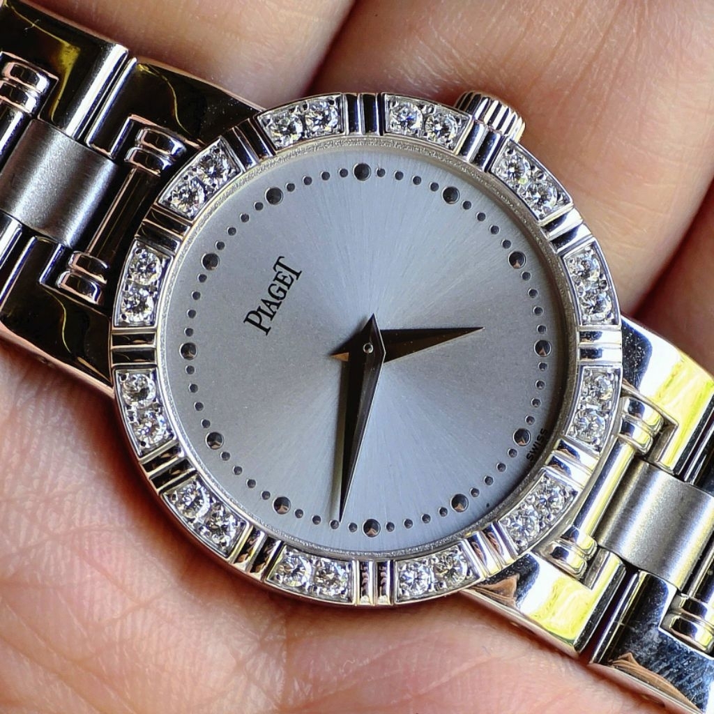 Piaget Dancer Diamond 18K White Gold Ref:80564k81 Lady Watch

