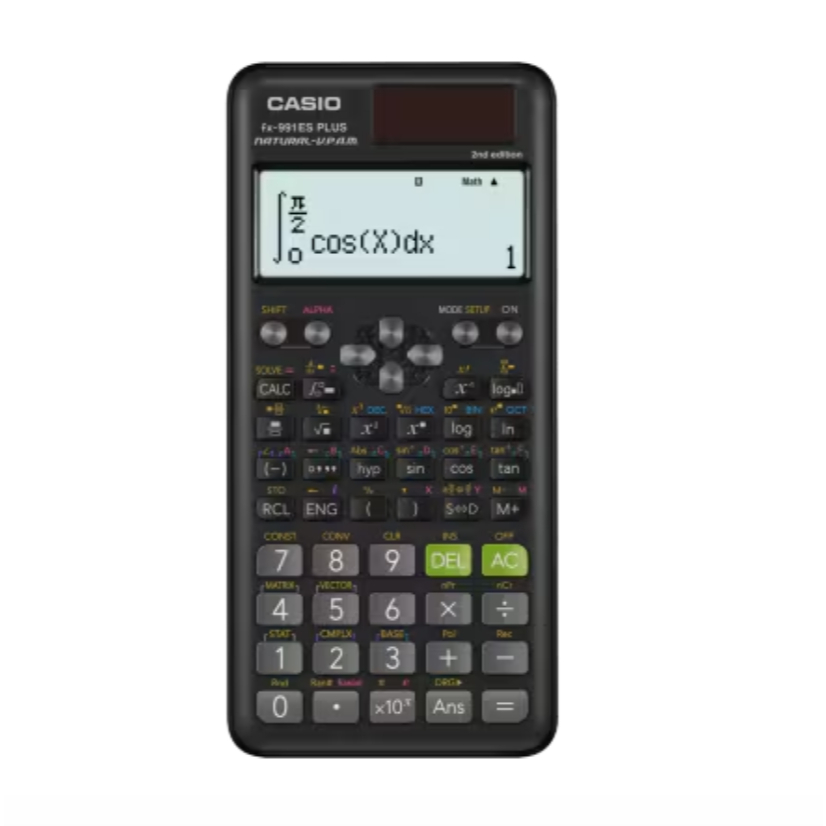 CASIO FX-350ES Plus เครื่องคิดเลข 12 หลัก