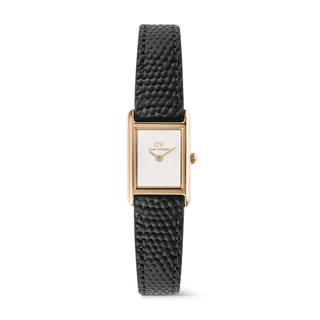 Daniel Wellington นาฬิกาข้อมือ Bound Mini Black Lizard Rose Gold/Silver/Gold