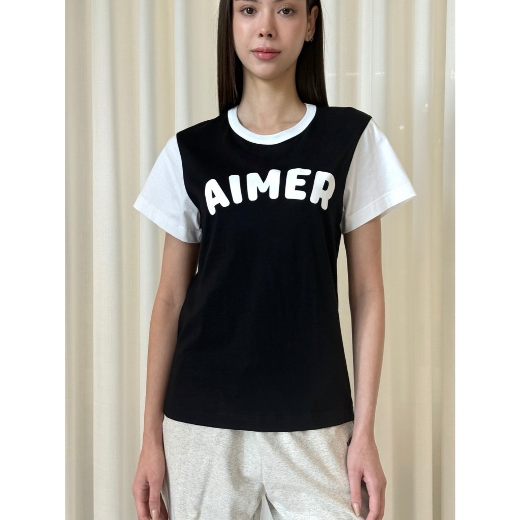 AMR DE SAISON ( AIMER ) - Slim fit T-Shirt เสื้อยืด