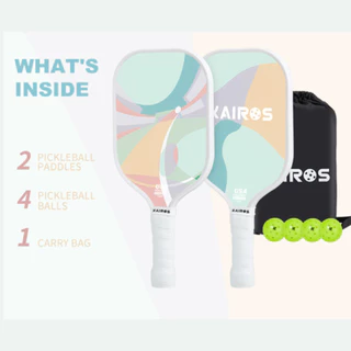 Pickleball Paddle ไม้พิคเคิลบอลคุณภาพดีจากแบรนด์ KAIROS - KS-F04