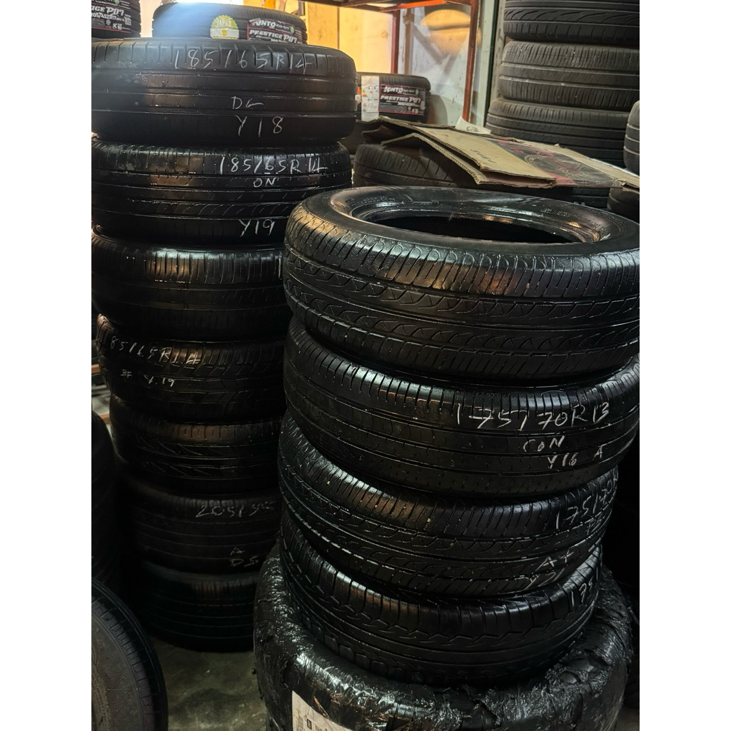 175/70R13 เกรดสวย ปี 20 ขึ้นไปรวมรุ่น