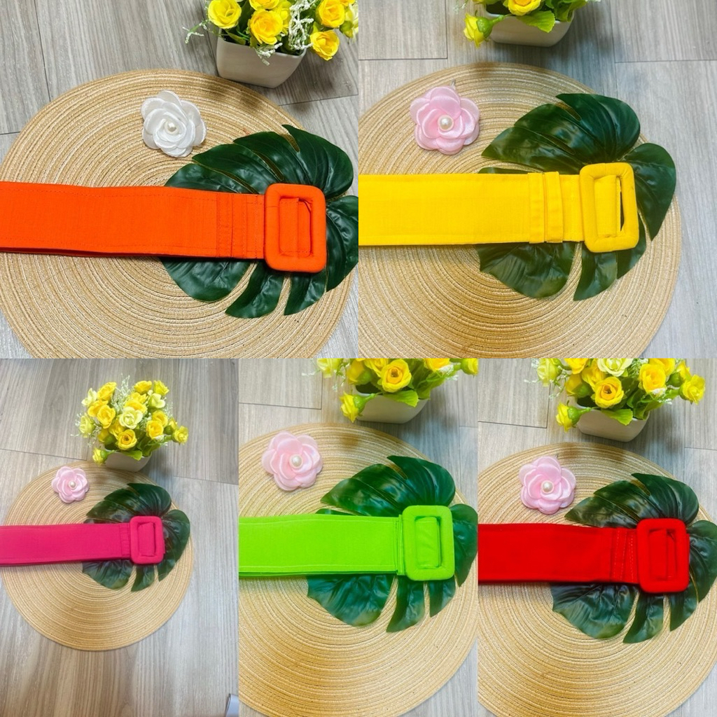 เข็มขัดย้อนยุค ทองกวาว ใช้ได้ทั้งเด็กผู้ใหญ่🇨🇷สีสันสดใสมาก💦