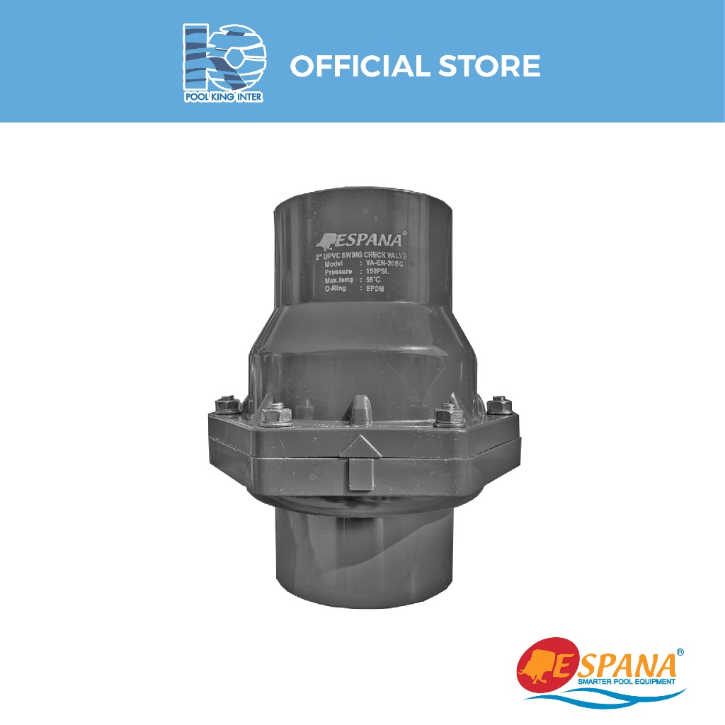 ESPANA สวิงเช็ควาล์ว UPVC (Swing Check Valve)