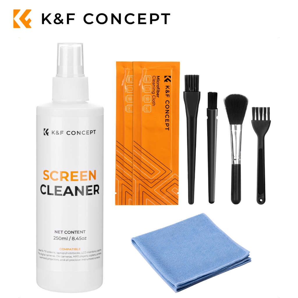 K&F CONCEPT ผลิตภัณฑ์ทำความสะอาดกล้อง แท่งทำความสะอาดภาพ CMOS APS-C แบบสองหัว น้ำยาทำความสะอาดเลนส์