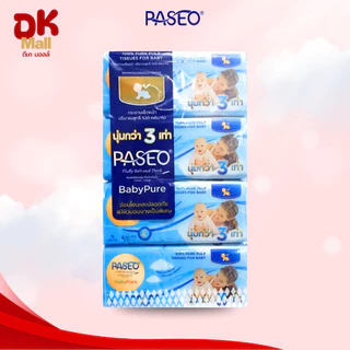 (live) [ เซ็ต 4 แพ็ค ] กระดาษเช็ดหน้า Paseo ขนาด 130 แผ่น หนา 3 ชั้น นุ่ม 3 เท่า (4 แพ็ค บรรจุ 16 ห่อ)