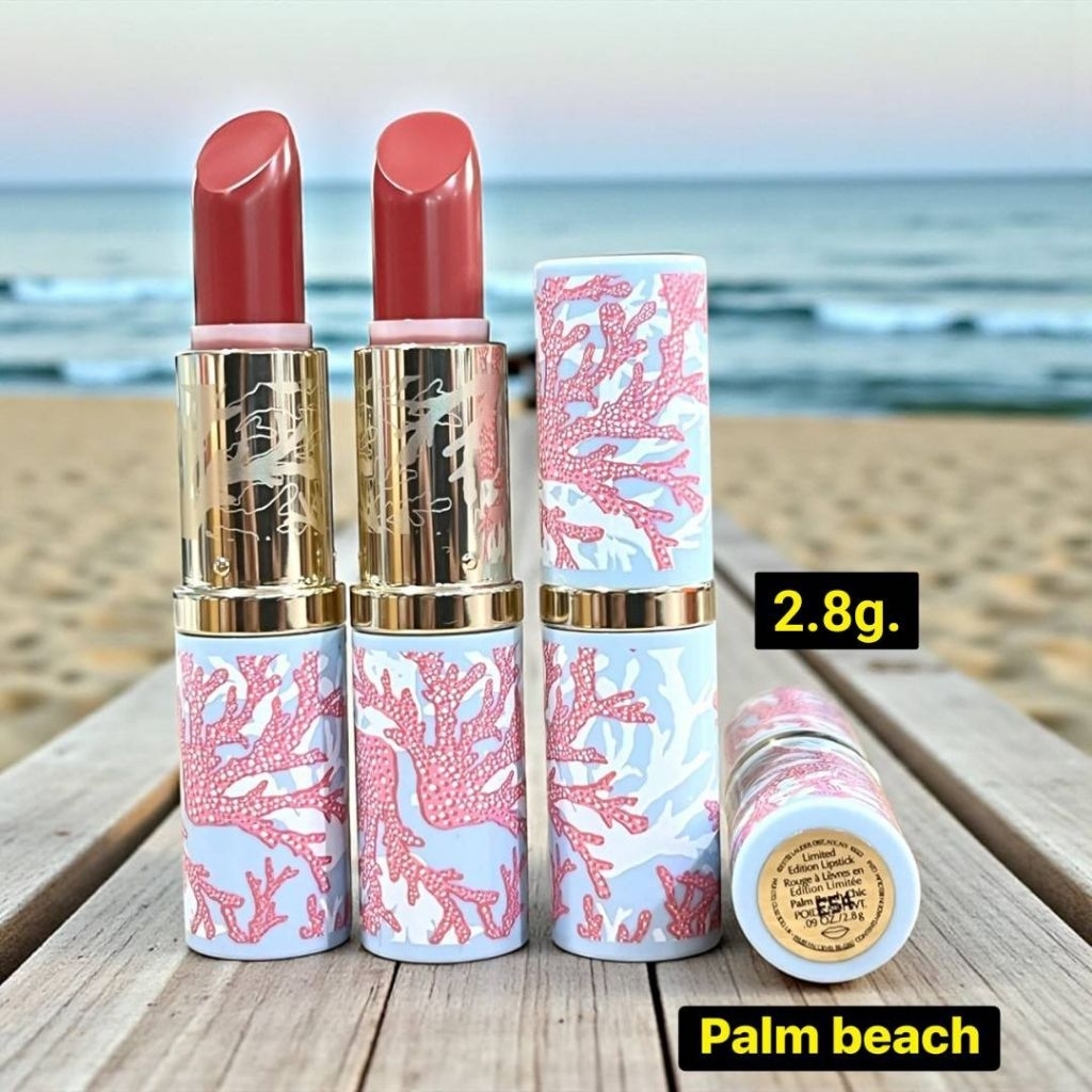 ลิปสติกEstee Lauder Lipstick  2.8g.สี limited #palm beach chic [แท่งกลม ไม่มีกล่อง]