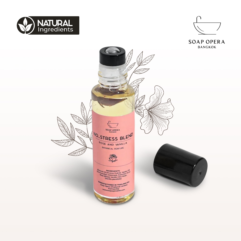 Relaxing Blend Botanical Perfume in Rose & Vanilla