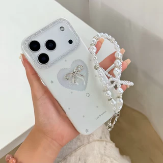 เคสสวยหรู ลายโบว์ติดเพชร for iphone 17,17pro,17promax,16,16promax,15,15promax,14,14promax,13,13promax,16pro 17,pro,max