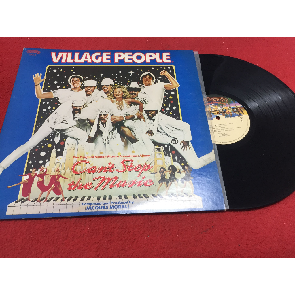 Can't Stop the Music -  Village People  ขนาด 12 นิ้ว LP ร้าน PinHaiMusic B89