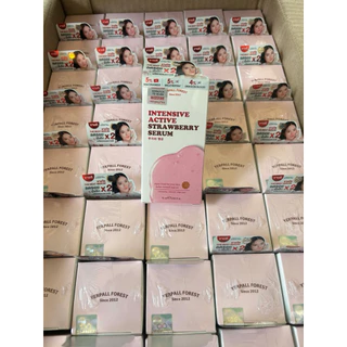 เซรั่มสตรอเบอรี่ YERPALL Intensive Strawberry Serum (สูตรใหม่) & เรตินอลเยอเพิล Yerpall 15ml.