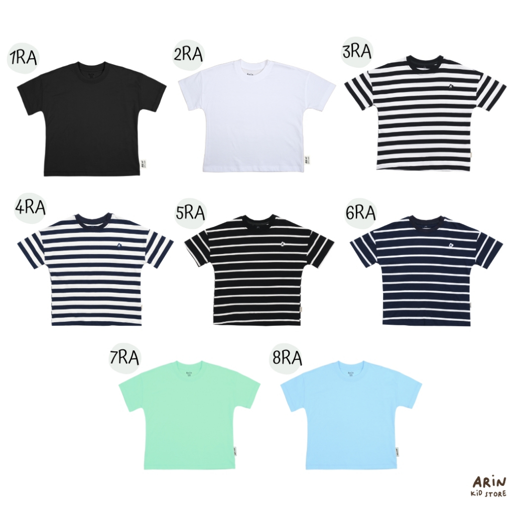 เสื้อยืดเด็ก รุ่นRA ของแบรนด์Arin Kids อริน คิดส์