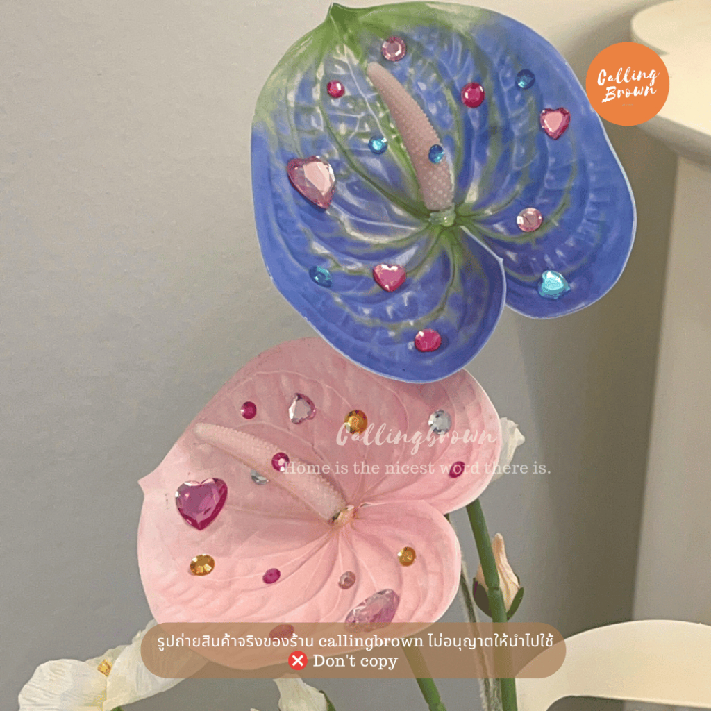 callingbrown [🌸พร้อมส่ง🌸] Valentine ดอกหน้าวัว ดอกไม้ตกแต่ง ดอกไม้ประดิษฐ์