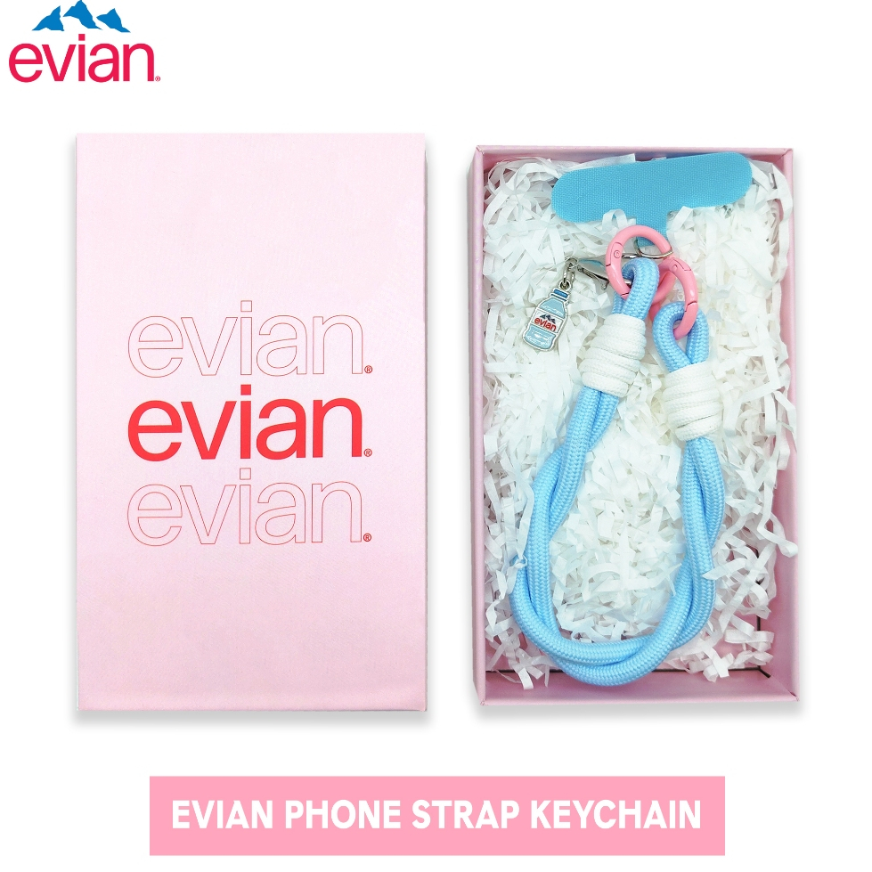 (GWP) SOF สินค้าสมนาคุณ งดจำหน่าย Evian Phone Strap Keychain