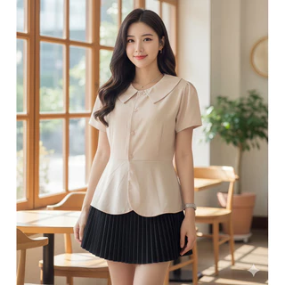 เสื้อคอปกระบายชาย รุ่น Gentle Lady