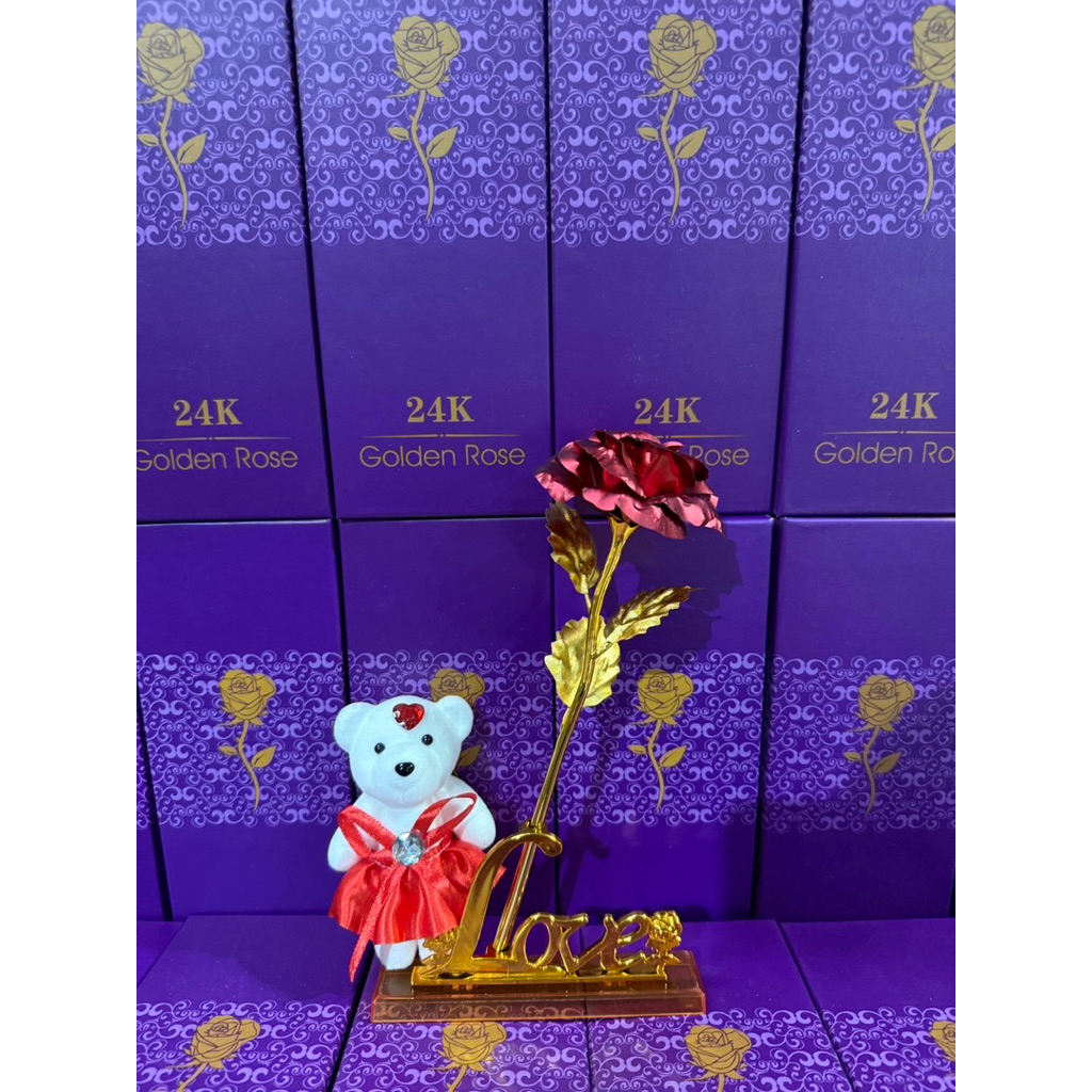 ดอกไม้ทอง24k พร้อมส่งในไทย - รูปที่ 2