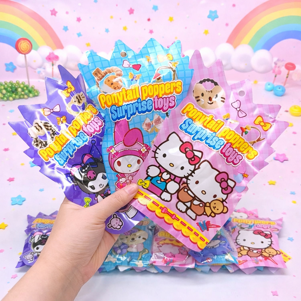 ถุงสุ่มคิตตี้ คุโรมิ ซาริโอ้ [1 เเพค 30 ซอง]