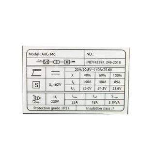AT INDY Welding Machine เครื่องเชื่อมไฟฟ้า IGBT Inverter ARC-140