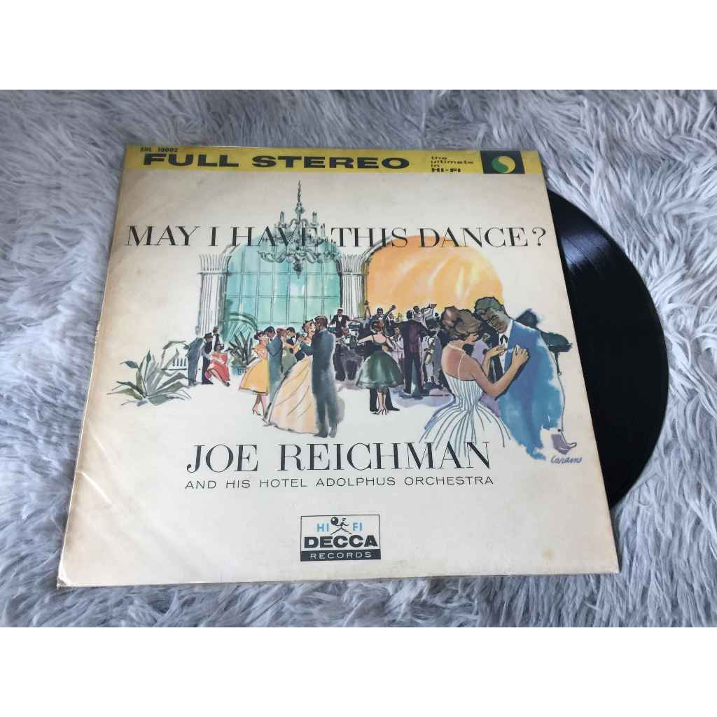 May I Have This Dance? - Joe Reichman and His Hotel Adolphus Orchestra ขนาด 12 นิ้ว LP G136