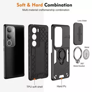 เคสสไลด์กล้อง สำหรับ Vivo Y31 5G Y21D Y100 Y19S Y04 Y04S Y29S Y29 Y200 Y39 X200 Proเคสกันกระแทก
