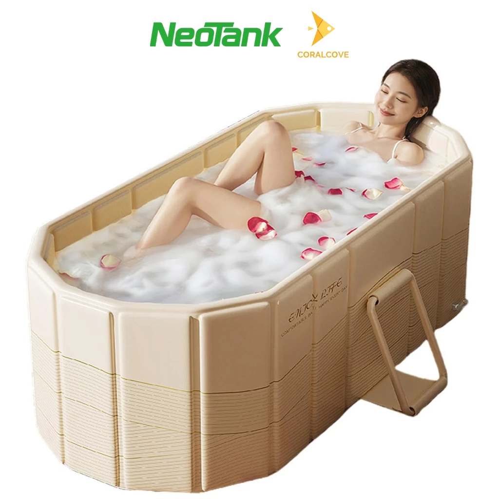 NeoTank อ่างอาบน้ำพับได้ สำหรับผู้ใหญ่ ไม่ต้องสูบลม เหมาะสำหรับอาบน้ำ SPA และแช่น้ำแข็ง