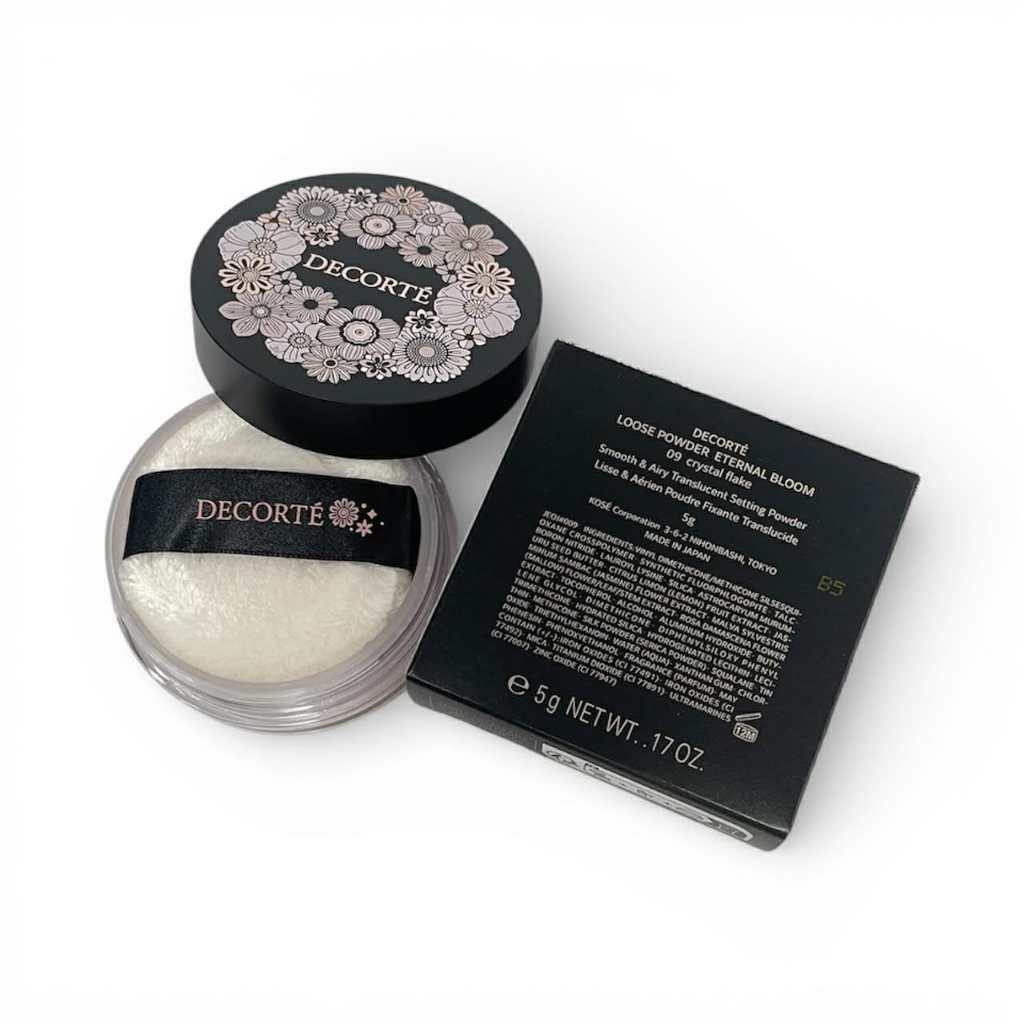 DECORTE LOOSE POWDER ETERNAL BLOOM 5g #09 CRYSTAL FLAKE แป้งฝุ่นลิมิเต็ด
