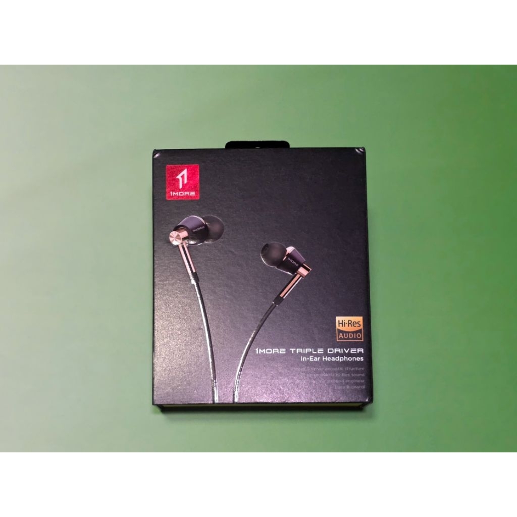 1 MORE Triple Driver หูฟังมีสาย Hires 1 DD + 2 BA