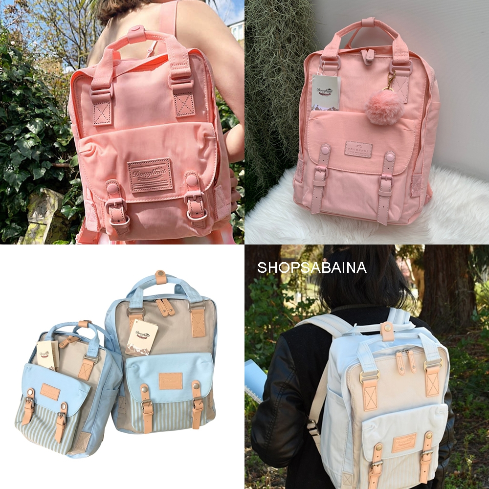 Doughnut Macaroon Backpack ของแท้ เป้โดนัท สี Pastel - รูปที่ 4