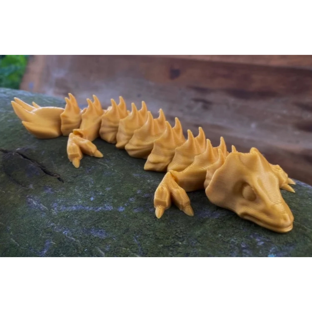 Golden Gecko Flex | 3D Art