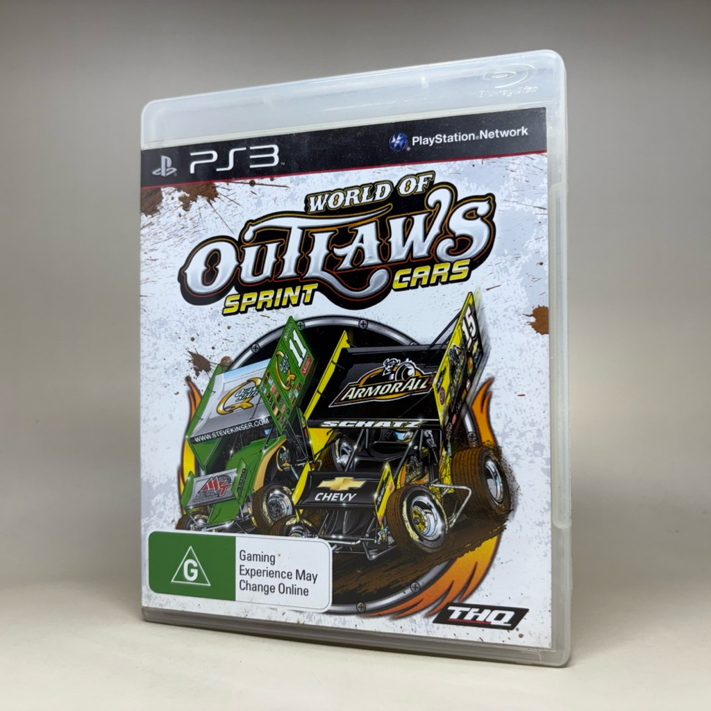 World of Outlaws Sprint Cars (PS3) | PlayStation 3 | Original BD Game | Zone 2 EUR | PAL-English | ใ