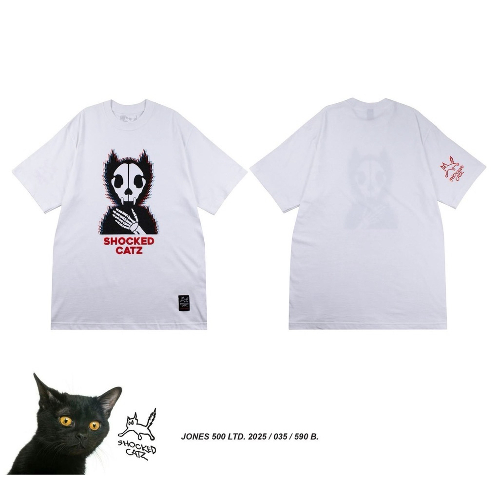 030-035 / 2025 : SHOCKED CATZ X JONES 500 / T-Shirt 590 รูปที่ 5
