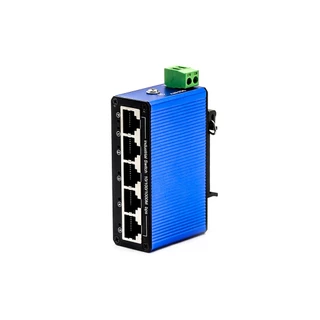 Mini Gigabit Industrial Switch 5 พอร์ต รองรับไฟ DC9-57V