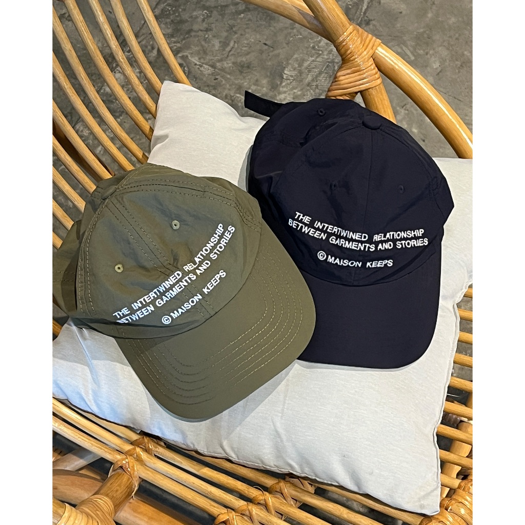 maison KEEPS | Mark Logo Nylon Cap | หมวกแก๊ป รูปที่ 4