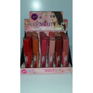 ลิปส้มอิฐ HUDA 1แท่งทาได้ถึง2โทน กันน้ำ🍑🍑🍊🍊
