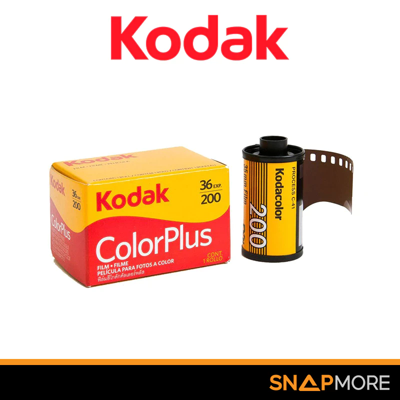 ฟิล์ม Kodak ColorPlus 200 โกดัก ฟิล์มสี คัลเลอร์ พลัส ฟิล์มกล้อง Film Kodak ถ่ายได้ 36 รูป ฟิล์ม 35mm (135)