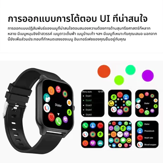 2026 ใหม่ MAIMEITE นาฬิกาสมาร์ทวอทช์ SmartWatch สัมผัสได้เต็มจอ แท้ นาฬิกาวัดความดันโลหิต เครื่องวัดอัตราการเต้นของหัวใ