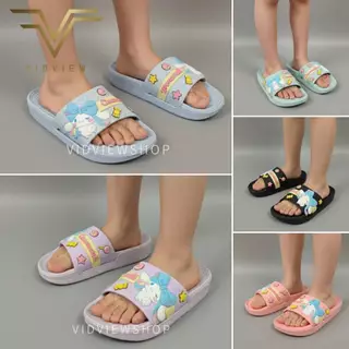 VIDVIEW มีส่งด่วน รองเท้าแตะเด็ก Adda 82149 สำหรับเด็กหญิง Cinnamoroll ไซส์ 28-35 แบบสวม