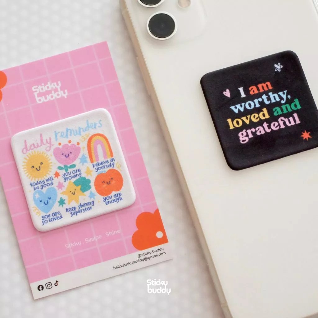 ที่เช็ดหน้าจอ StickyBuddy แบบติดได้ สำหรับมือถือ โน๊ตบุ๊ค เลนส์ thumbnail 9