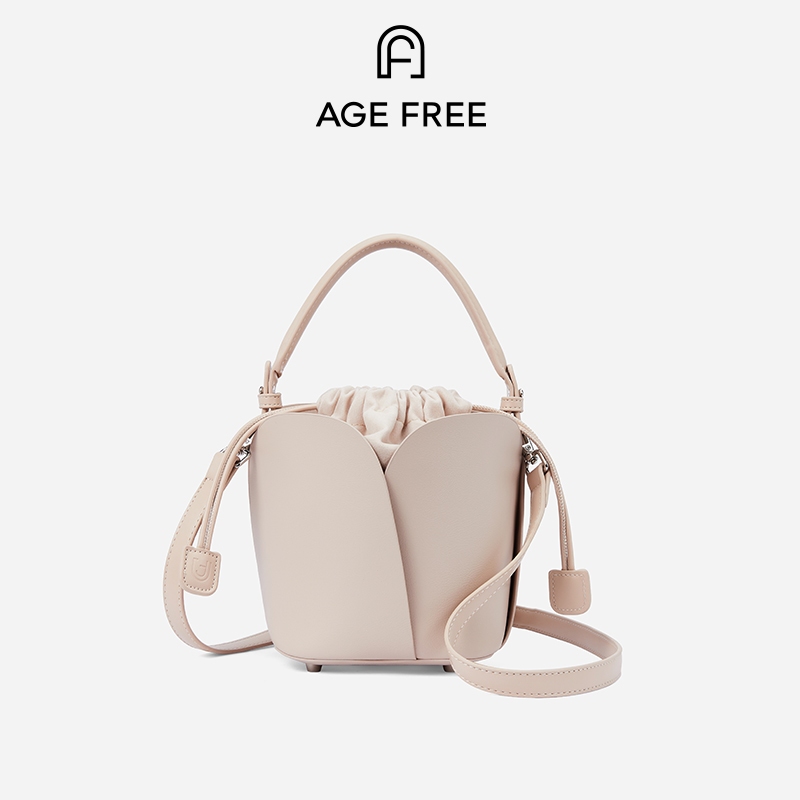 AGE FREE Tulip Bag กระเป๋าสะพายไหล่แฟชั่นสตรีทรงทิวลิป ของขวัญ