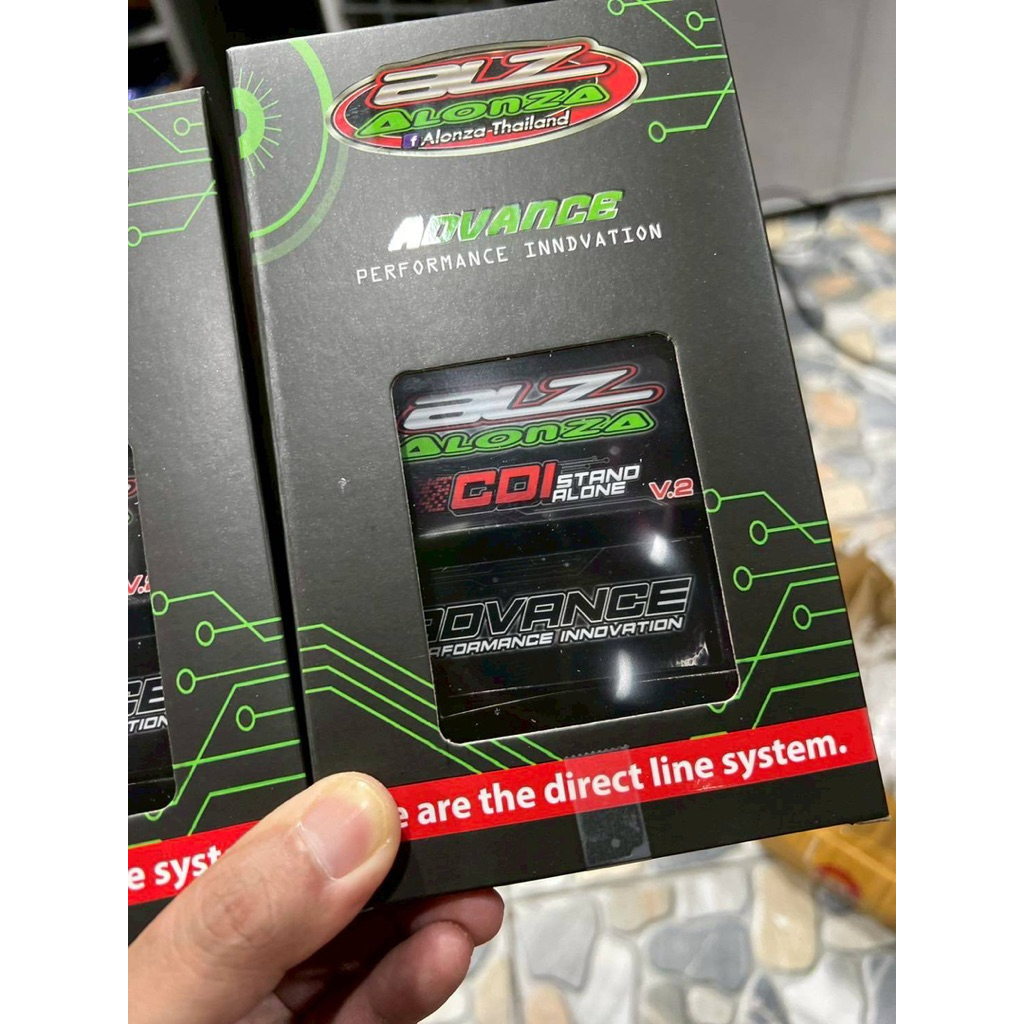 กล่องไฟแต่ง กล่อง CDI Alonza ปรับจูนไฟได้ ตรงรุ่น โซนิค ใหม่,โซนิค เก่า,เวฟ 125R ksr เก่า-ใหม่