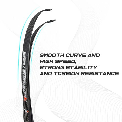 nika c1 68" ILF Universal Bow Limb, Carbon Fiber Construction, 16-44lbs Draw Weight