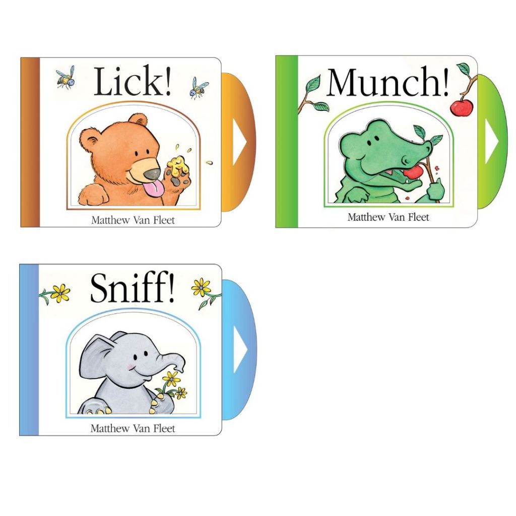 Matthew Van Fleet - Lick, Sniff, Munch Book Series